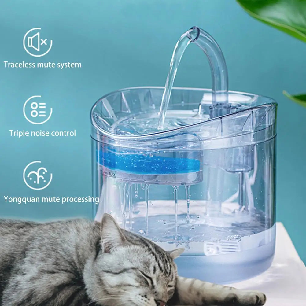 Cat Water Fountain Replacement Filter (Activated Carbon, White)