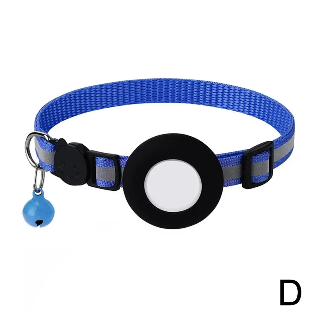 Reflective Breakaway Cat Collar with Bell — Anti-Strangling Adjustable Safety Necklace for Cats & Small Dogs