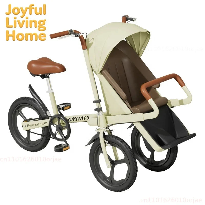 Portable Travel Stroller  Pushchair Parental Control Tricycle Bike Three Wheel Folding Mother and Bike Strollers .