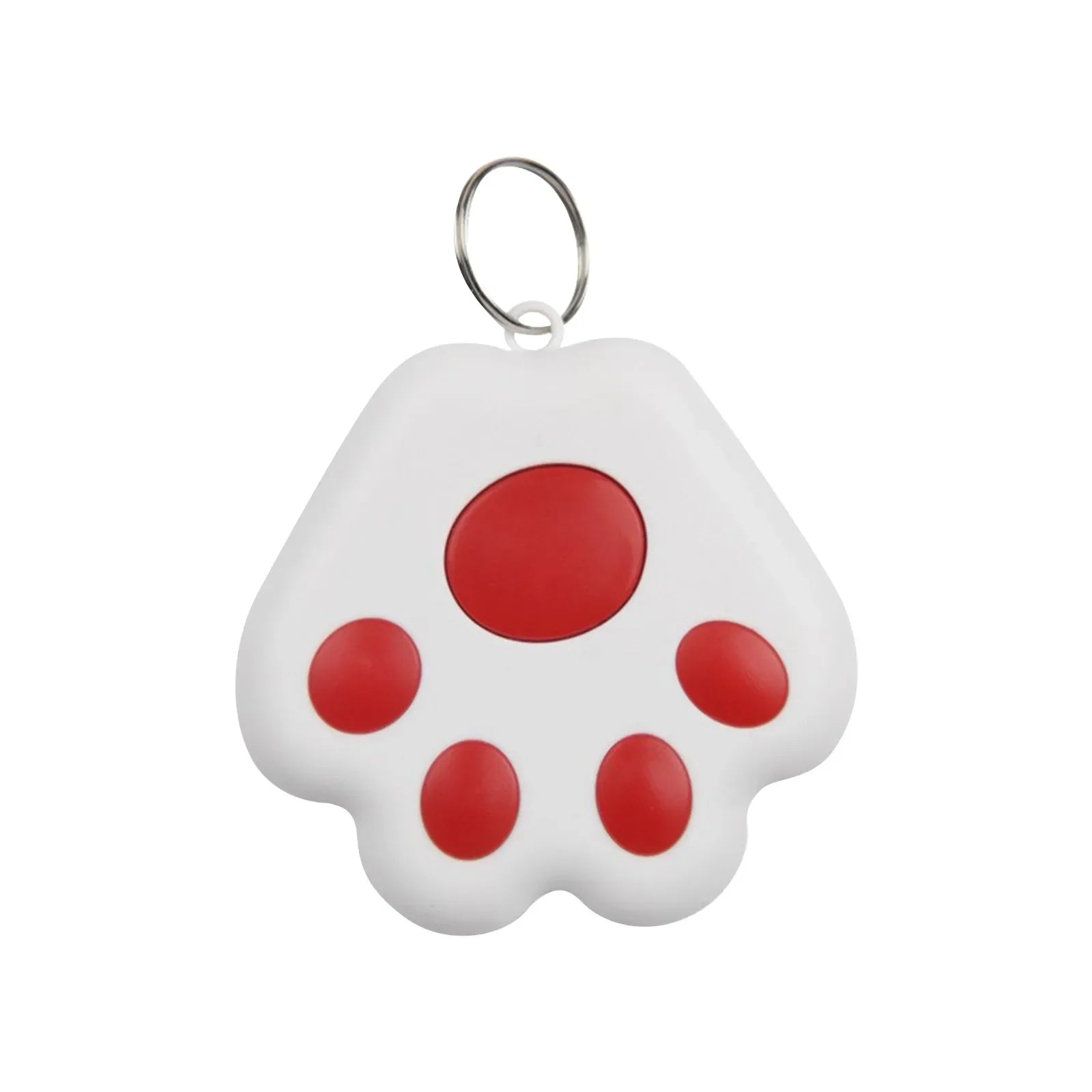 Paw-Shaped Mini Bluetooth GPS Anti-Loss Tracker - Smart Finder for Dogs, Cats, Kids, Wallets & Keys