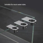 Aluminum Alloy Aquarium Tube Holder Clamp (Water Pipe Hose Mount, Tank Glass Clip)