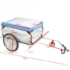 Bicycle rear trailer outdoor cycling baggage pull trailer foldable pet trailer