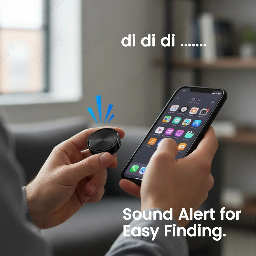 Dual System iOS & Android GPS Smart Tag - Vehicle, Pet & Child Anti-Loss Locator with Google Find Hub