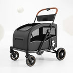 Medium Large Senior Dog Multifunction Pet Stroller Outdoor Travel Portable Foldable Stroller for Dog Pet Trolley Pet Stroller