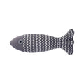Catnip Simulation Fish Plush Cat Chew Toy — Teeth Grinding Self-Enjoyment Cotton Toy for Kittens