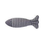 Catnip Simulation Fish Plush Cat Chew Toy — Teeth Grinding Self-Enjoyment Cotton Toy for Kittens