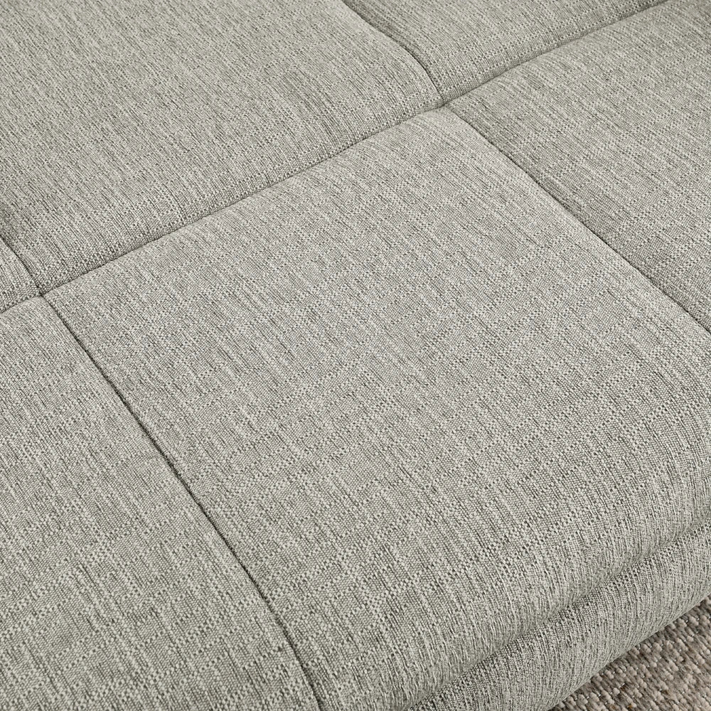 Elevated Linen Sofa Bed for Large Dogs (Beige)