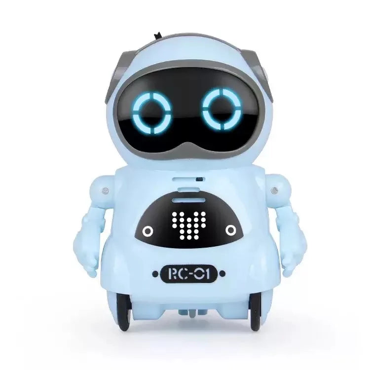 AI Smart Robot with Hat - Emotional Interaction, Vocal Response & Multiple Fun Modes for Kids