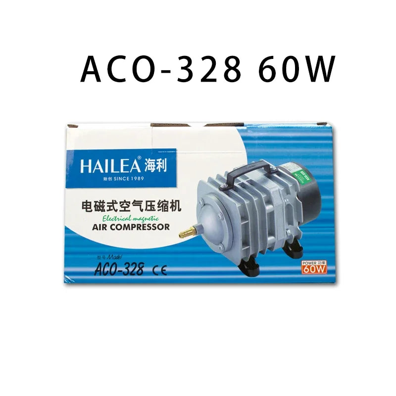 Electromagnetic Aquarium Air Pump (ACO-208/308/318, Koi Pond Aerator, Portable Bubble Pump)