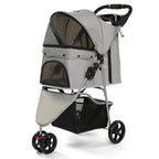 Portable Foldable Disabled Pet Stroller Outdoor Lightweight Cat Dog Cart Wholesale Cat Stroller Pet Trolley Puppy Stroller