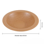 Turtle Bathing Pool Feeding Dish Durable Reptile Water Bowl for Box Turtles Frogs and Pets Easy to Clean Habitat Accessory