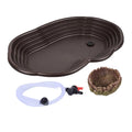 Reptile Bathing Dish Tortoise Feeder Amphibians Habitat Reptile Water Food Bowl Feeding Dish for Bearded Dragons Turtle
