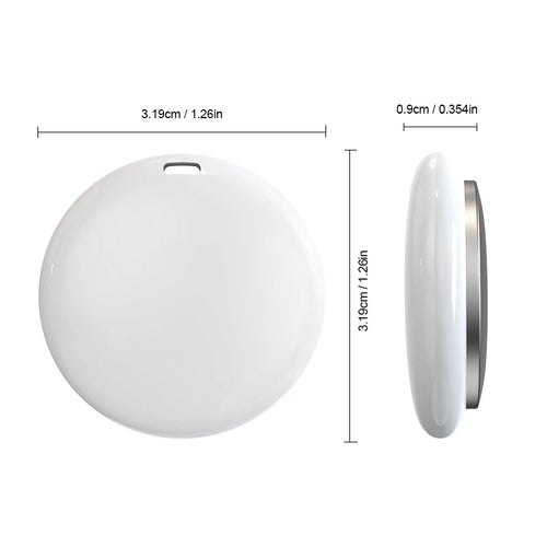 Apple Find My Bluetooth Tracker 2-Pack for Pets, Keys, Bags & Luggage (iOS)