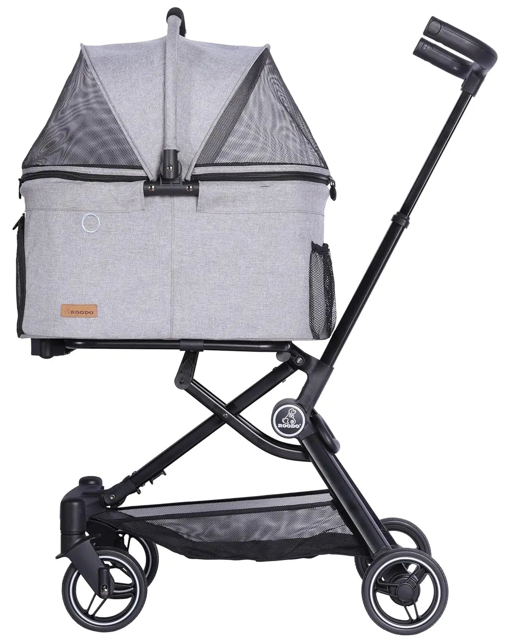 2026 Upgraded Version 3 in 1 Dog Cat Stroller with Detachable Carrier Lightweight Folding Portable All Terrain Pet Travel System