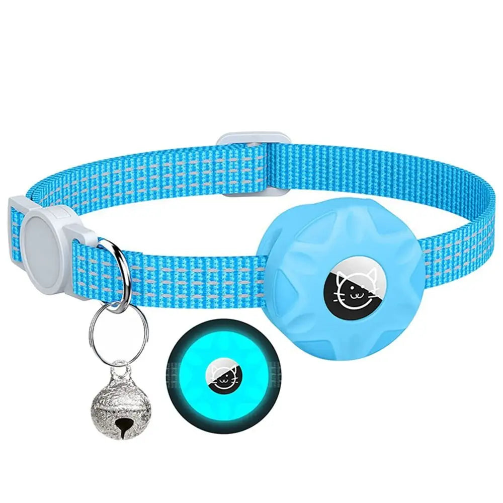 Adjustable AirTag Holder Collar for Cats & Dogs