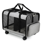 2026 Double-layer Pull-out Pet Bag, Single Shoulder Handheld Backpack, Portable Outdoor Travel Carrier for Cats & Dogs