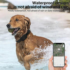 No-Subscription GPS Pet Tracker with Adjustable Collar - Long-Lasting Battery Locator for Puppies, Kittens & Dogs