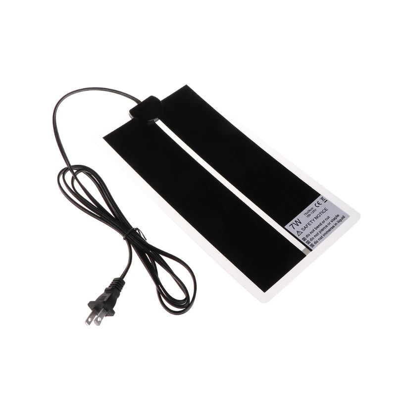 Reptile Heat Mat Warm Hydroponic Heating Pad 20W/14W/7W/5W for Snake Lizard Terrarium Greenhouse Germination B03E