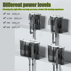 Wall-Mounted 3-in-1 Aquarium Waterfall Filter Pump (110V/220V, External Circulation, Oxygenation)