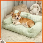 Ice Silk Cooling Sofa Bed for Dogs & Cats (Washable)