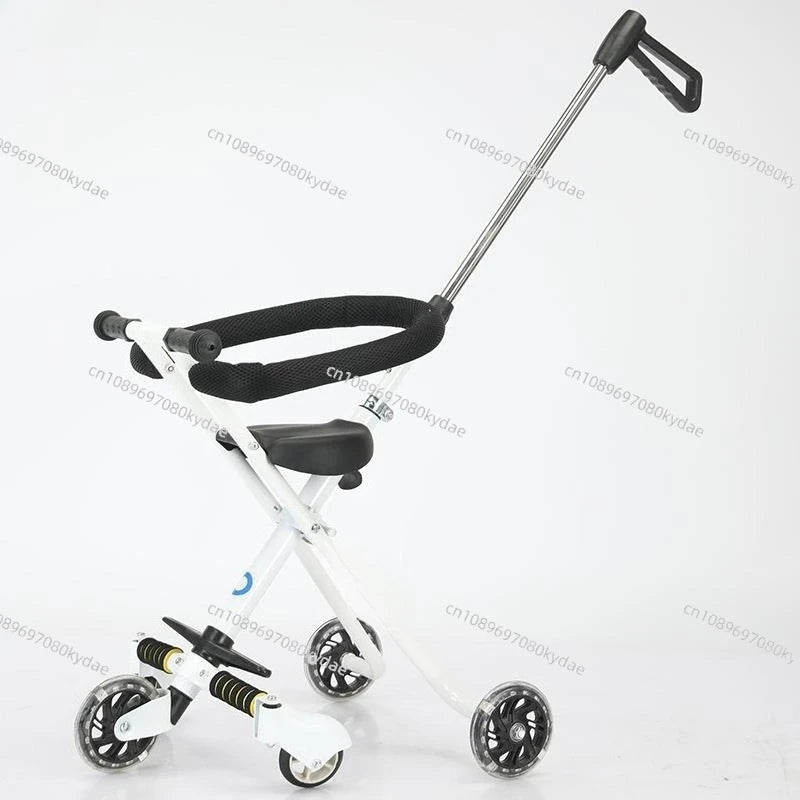 Baby Stroller That Can Be Ridden Or Reclined One Click Folding Lightweight And Easy To Carry For Outdoor Travel