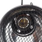 5.5in Reptile Lamp Fixture Uniform Heating Professional Shallow Dome Lamp Cap for Amphibians