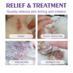 Cat Dog Hair Dry Cleaning Spray Skin Care Spray Pet Flea Mite Skin Treatment Pet Wound Repair Cat Regrowth Hair Repair Serum