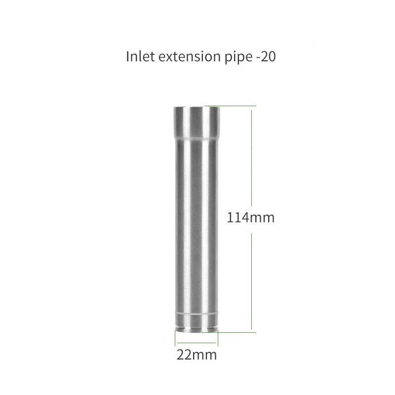 Stainless Steel Aquarium Filter Lily Pipe & Oil Film Skimmer (WYIN Style, Inflow/Outflow)