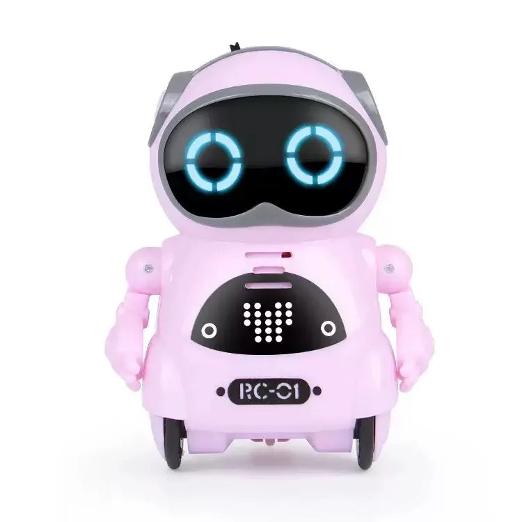AI Smart Robot with Hat - Emotional Interaction, Vocal Response & Multiple Fun Modes for Kids