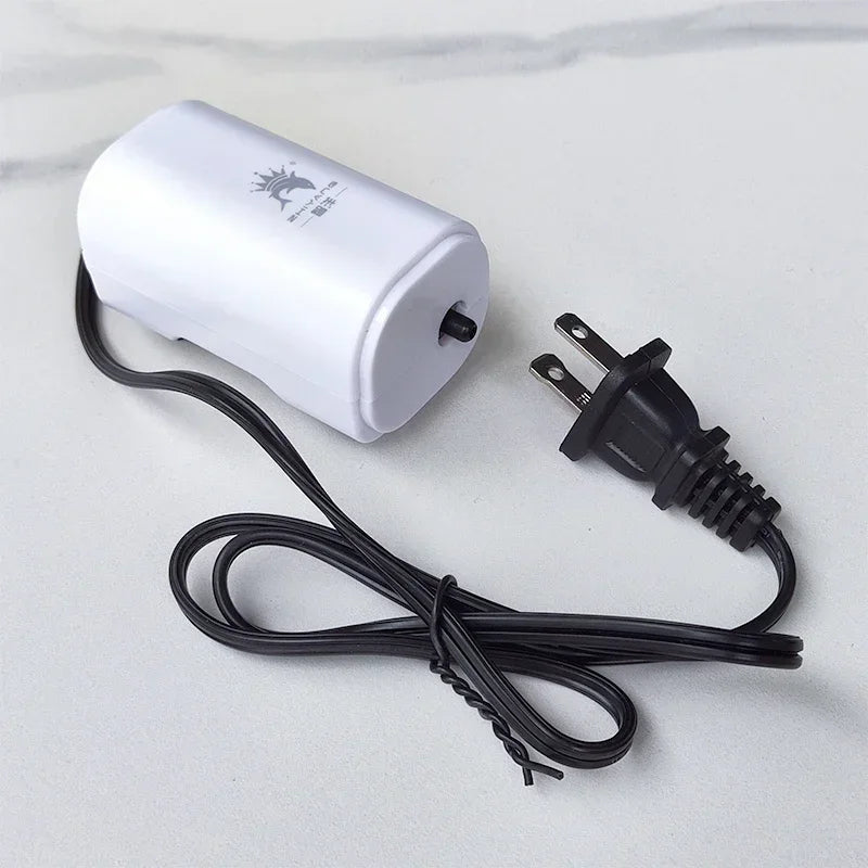 Ultra Silent 3W 220V-240V Aquarium Silent Air Pump Fish Tank Mini Air Compressor 110V Oxygen Pump Aquarium Fish Tank Oxygen Pump