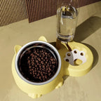 2-in-1 Automatic Pet Feeder Bowl (Detachable, Cage Hanging, Large Capacity)