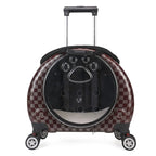 Pet Luggage, Transparent Space Capsule, Multi-purpose Backpack, Cat Bag, Large Capacity, Two Portable Small Dogs, Outdoor Bag