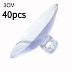 10-100pcs 3/4/5cm Aquarium Suction Cup Air Tube Holder Sucker For Fish Tank Pump Oxygen Air Tube Fixing Clip Accessories