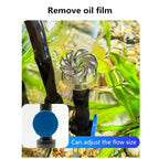 SUNSUN YBF-500 Wall-Mounted Aquarium Filter (3-in-1, Oxygenation, Water Purification Pump)