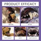 YEGBONG 2PCS Pet Oral Care Gel Bad Breath Freshening Tartar Control Gentle Cleaning Vet Recommended for Dogs Cats All Breeds