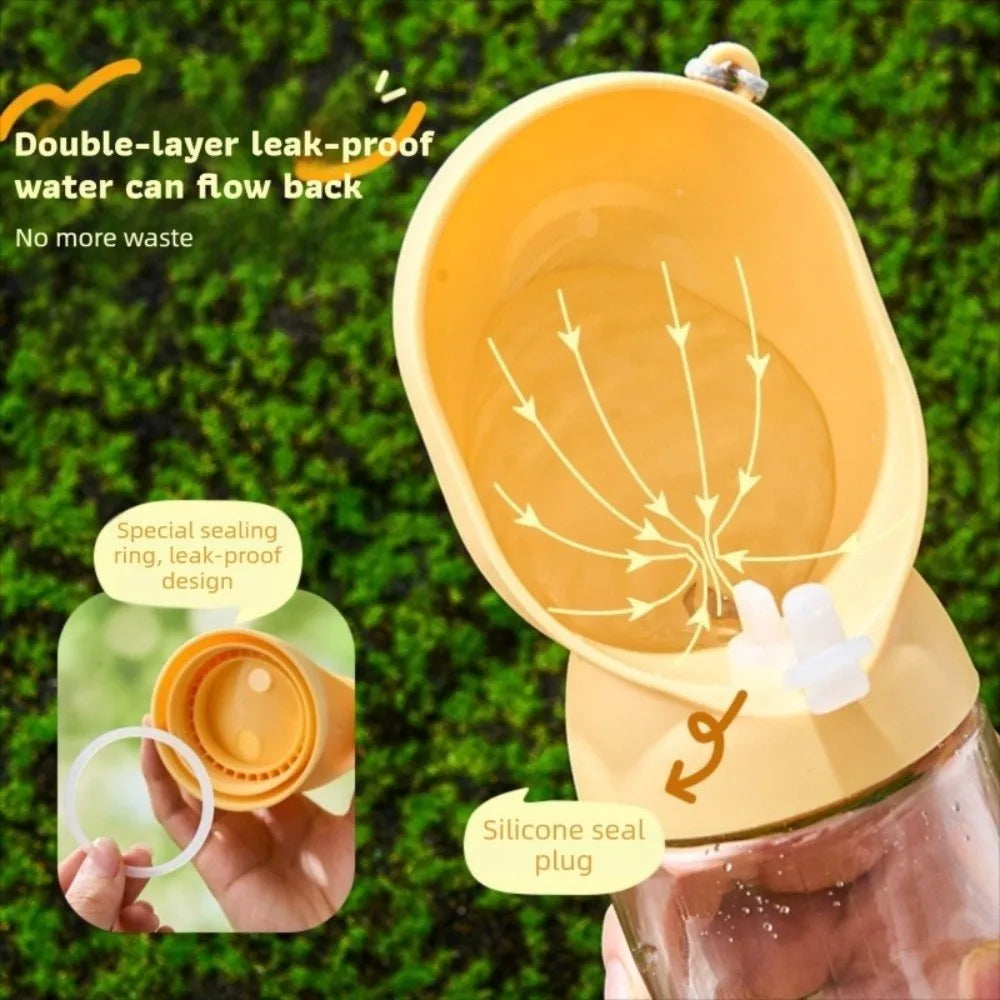 Dog Supplies Leakproof Dog Water Bottle Walking Puppy Large Capacity Dogs Bowl Dogs Feeder Bowl Outdoor