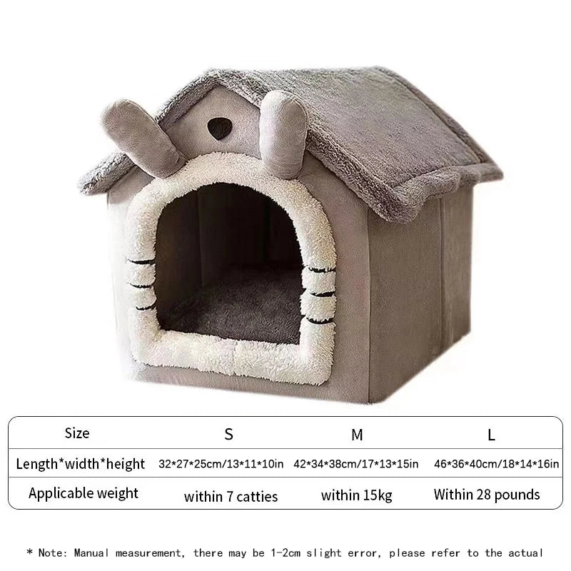 Indoor Dog House Tent Bed