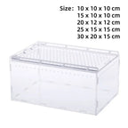 Transparent Reptiles Terrarium Ventilated Easy to Install Lizard Breeding Box Acrylic Anti-escape Gecko House Habitat