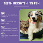 YEGBONG 2PCS Pet Oral Care Gel Bad Breath Freshening Tartar Control Gentle Cleaning Vet Recommended for Dogs Cats All Breeds