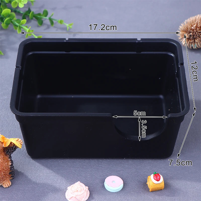 Reptile Hiding Cave Turtle Lizard Snake Hide Rest Cave Reptiles Toys Basking Hide Habitat Aquarium Landscaping Terrarium Decor
