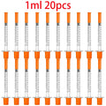 Disposable Veterinary Syringes with Needle (20-Pack)