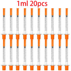 Disposable Veterinary Syringes with Needle (20-Pack)