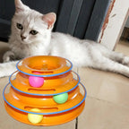 Interactive Cat Exercise Ball Toy — Amusement Game Ball for Indoor Cats
