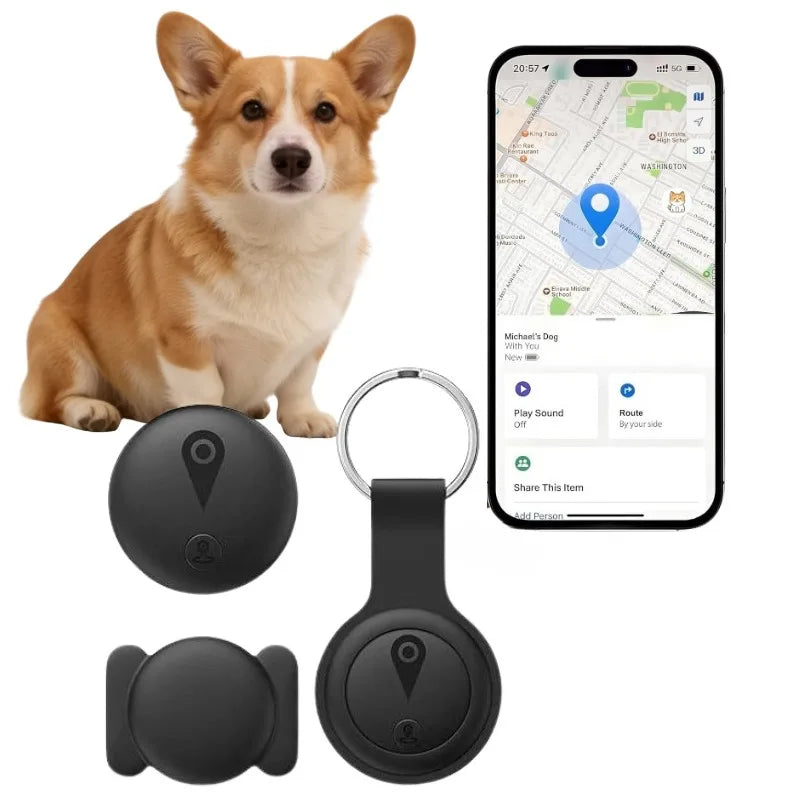 Smart Waterproof GPS Dog & Cat Tracker with Adjustable Collar - Real-Time Anti-Loss Location Monitor