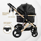 Monza Luxury 3-in-1 Stroller Travel Carrier Car Seat for Pets