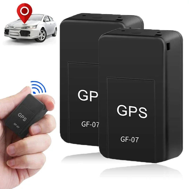 GF-07 Mini Magnetic GPS Tracker for Cars, Bikes, Bicycles, Pets & Kids - Real-Time Anti-Loss Positioner