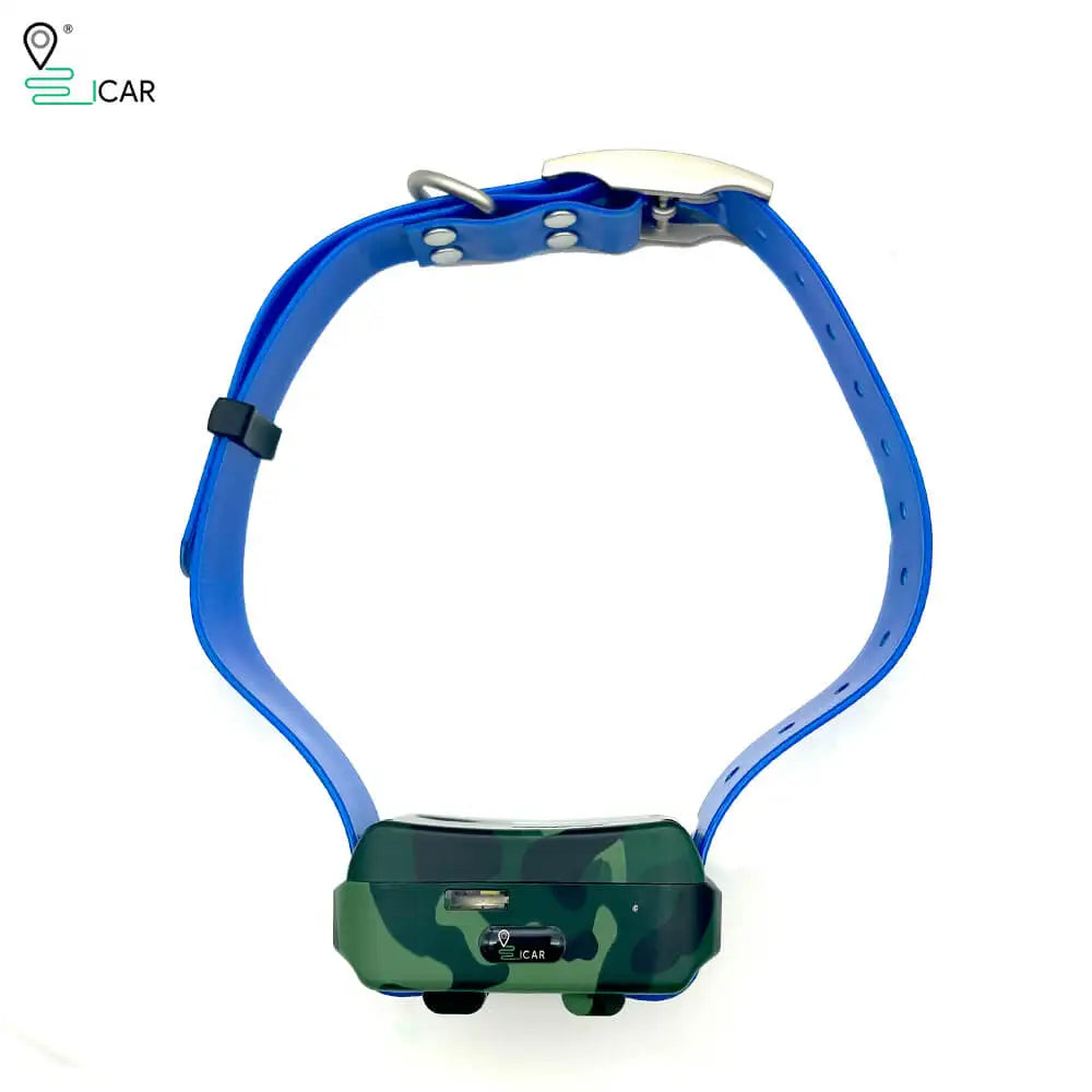 ICAR IK122M 4G IP68 Waterproof GPS Hunting Dog Collar Tracker - 2,000mAh Real-Time Locator
