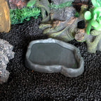 Crawler Pet Feeder Basin Reptiles Amphibians Drinking Feeder Turtle Tortoise Scorpion Lizard Crab Bowl Small Pet Supplies