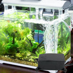 Aquarium Air Pump Oxygen Aerator (Adjustable Flow, Multi-Outlet, Fish Tank & Pond)