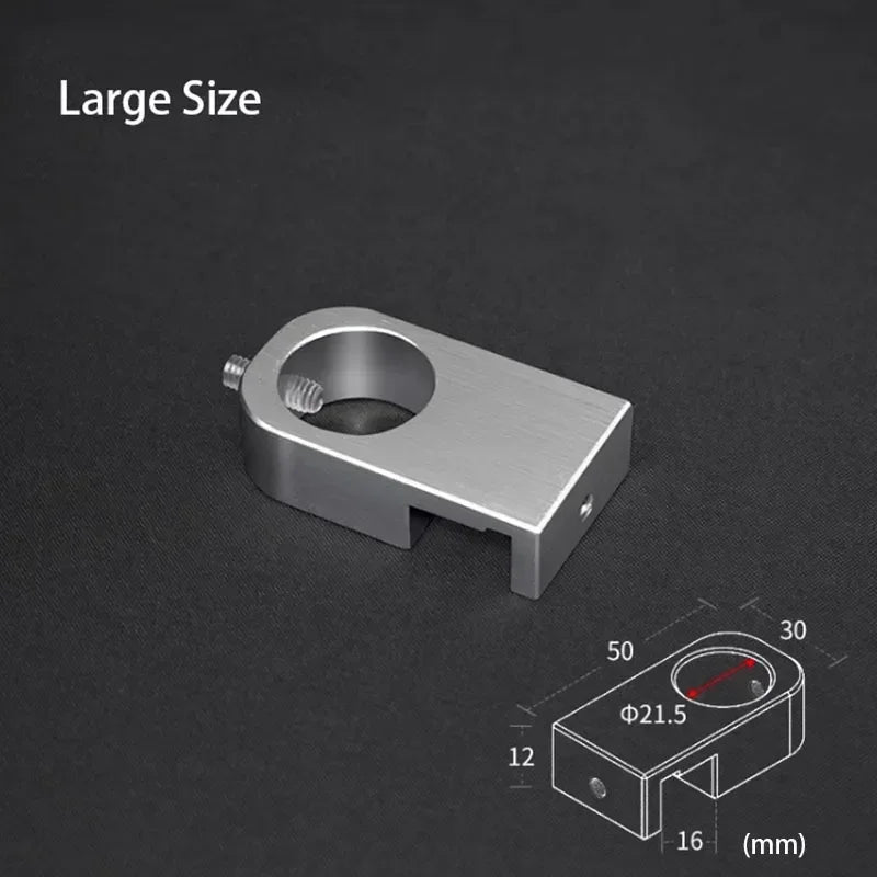 Aluminum Alloy Aquarium Tube Holder Clamp (Water Pipe Hose Mount, Tank Glass Clip)